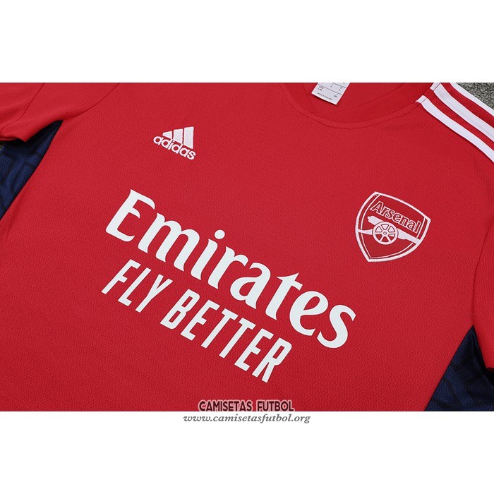 Chandal del Arsenal Manga Corta 2022/2023 Rojo - Pantalon Corto